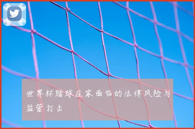 世界杯赌球庄家面临的法律风险与监管打击